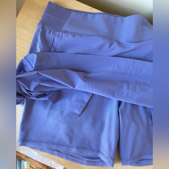 Athleta Brooklyn Mid Rise Skort Adonis Blue Purple Size 14 - Picture 5 of 10